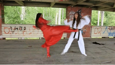 Street Fighters. Naomi vs Selena